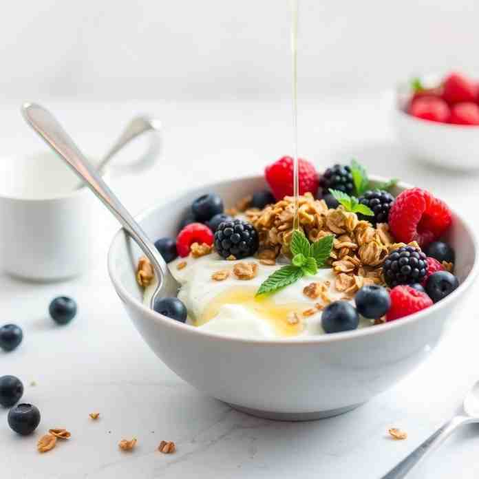 Icelandic Skyr Breakfast Bowl - High-Protein Yogurt Recipe